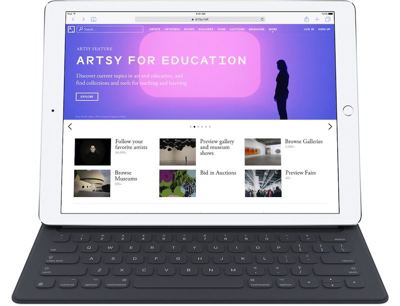 Apple zahájil tříletou podporu inteligentní klávesnice pro iPady Pro