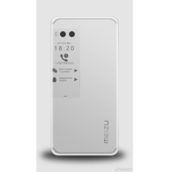 Meizu PRO 7 bude mít dva displeje (běžný + E-Ink)