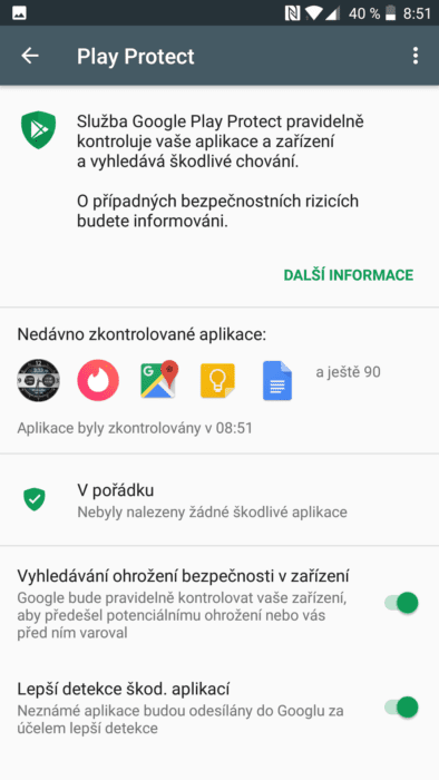 Google rozšiřuje ochranu Play Protect
