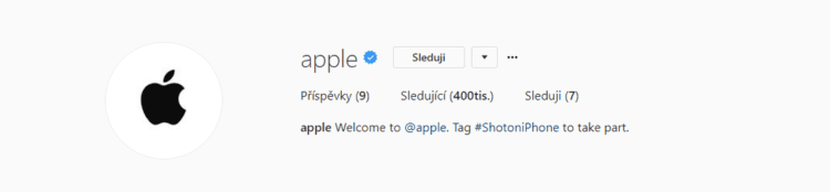 Apple Instagram