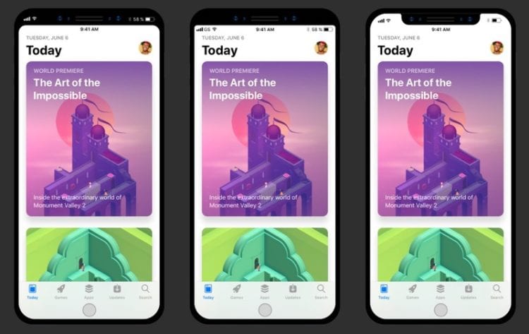 Designer zveřejnil, jak by mohly vypadat aplikace na iPhonu 8
