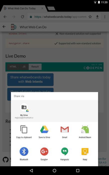 Chrome Beta ve verzi 61 nabídne jednodušší sdílení a novinky pro vývojáře