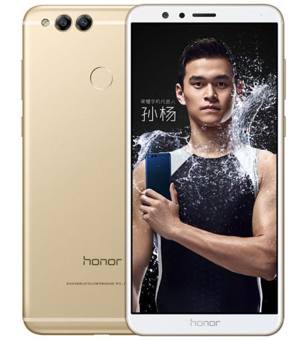 Novinka Honor 7X také nabízí 18:9 displej
