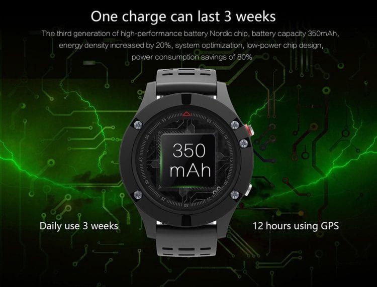 NO.1 F5 jsou další chytré hodinky pro sportovce