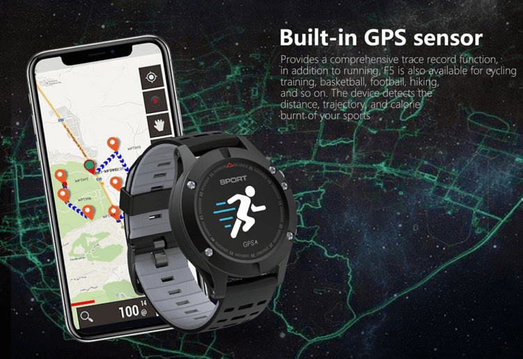 NO.1 F5 jsou další chytré hodinky pro sportovce