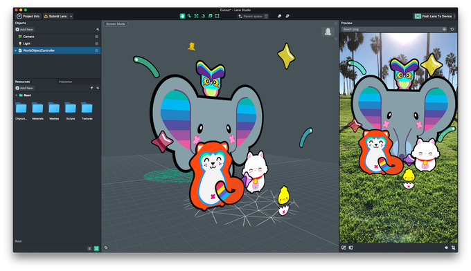 Snapchat uvedl vývojovou platformu Lens Studio
