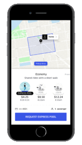 Uber Express POOL – nová služba s levnějším jízdným