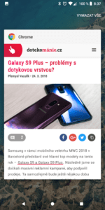 Chrome nedovoluje pořizování snímků obrazovek v anonymním režimu