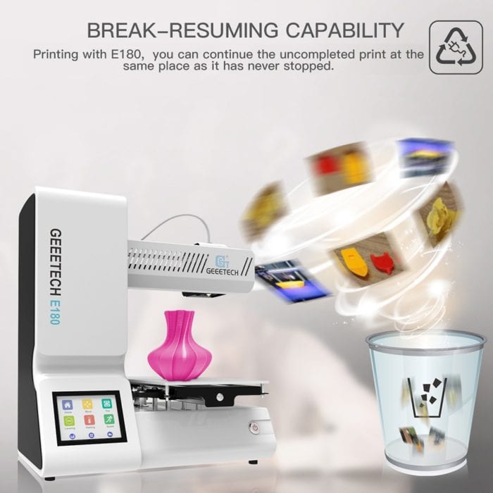Trend 3D tiskáren: Model Geeetech E180 nyní za téměř polovinu své ceny! [sponzorovaný článek]