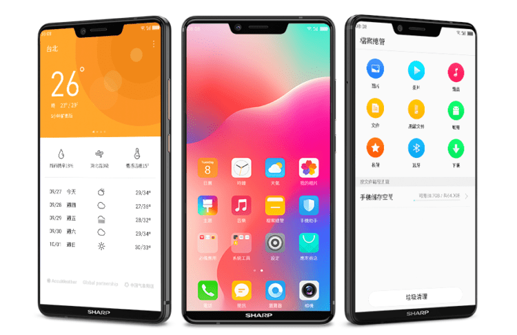 Sharp Aquos S3 představen, displej zabírá 91 % přední strany