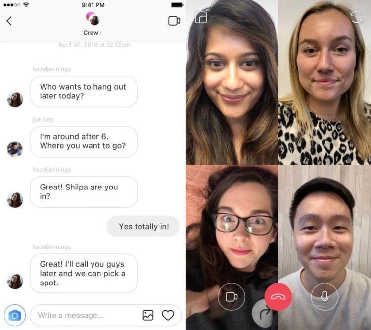 Instagram nově podporuje Spotify, AR a video chat