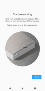 Vyzkoušejte aplikaci Google Measure – změřte cokoliv svým mobilem