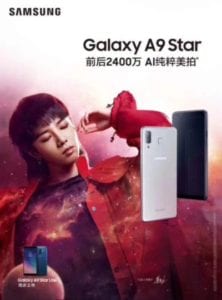 Samsung chystá model Galaxy A9 Star a A9 Star Lite