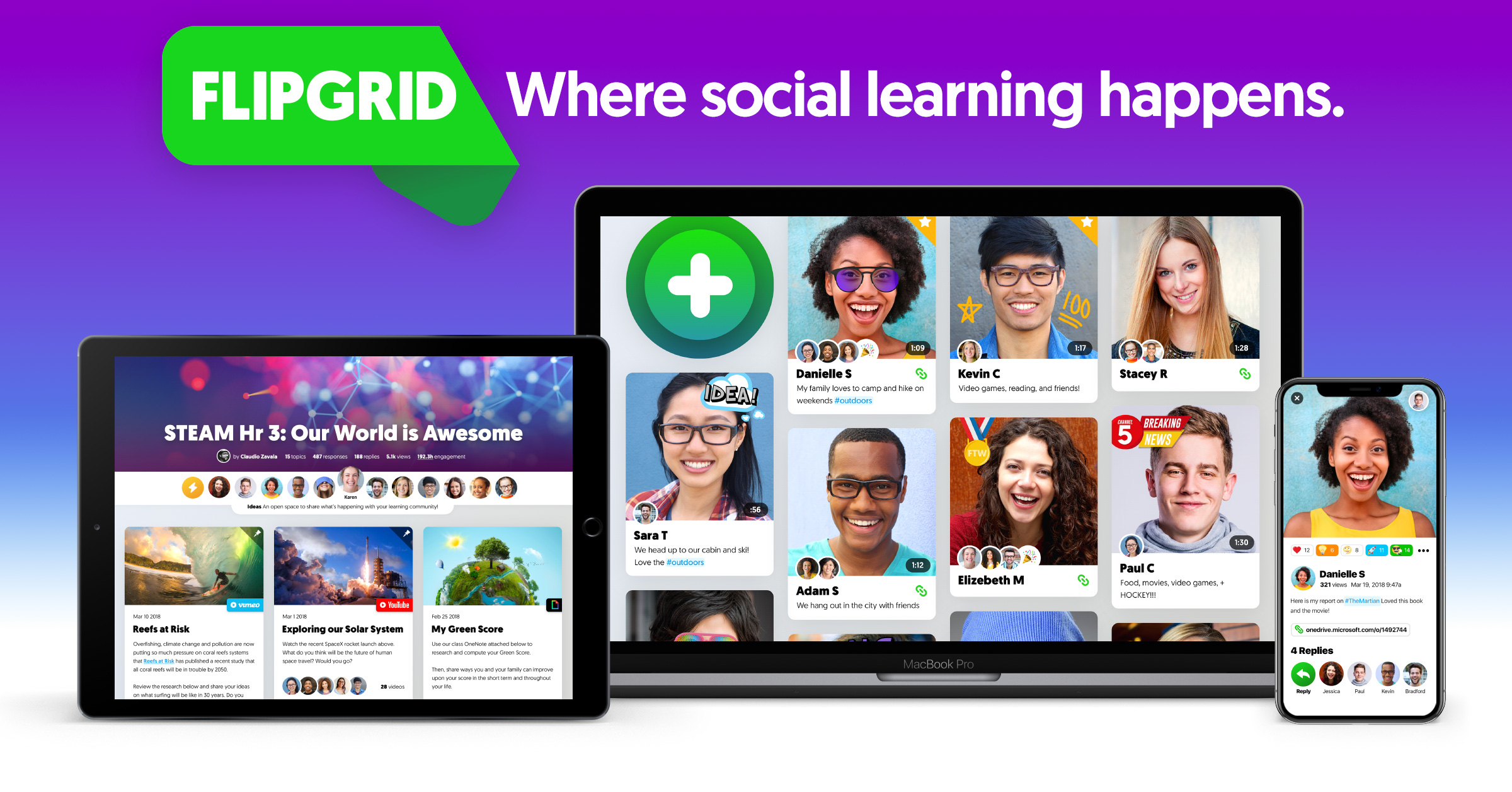 Flipgrid: Microsoft získal aplikaci, kterou použije pro vzdělávání