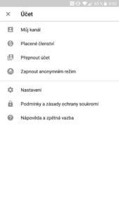 YouTube pro Android získal anonymní režim