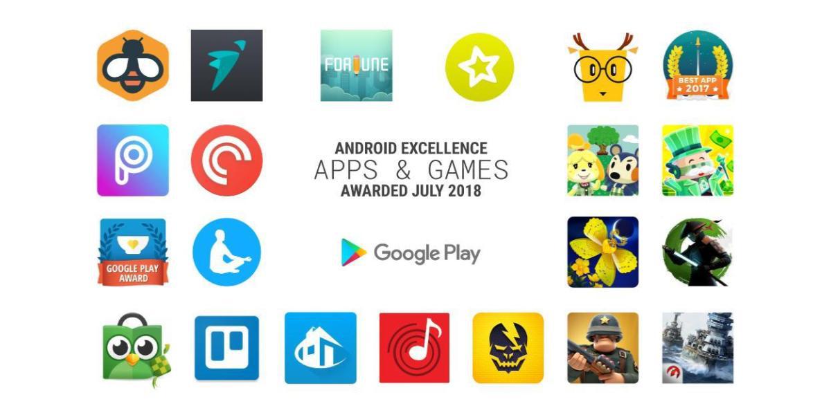 Google aktualizoval seznam Android Excellence v Obchodě Play
