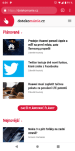 Vychází Chrome 69 pro Android, přináší podporu výřezu v displeji