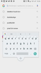 Google Gboard jako plovoucí klávesnice [aktualizováno]