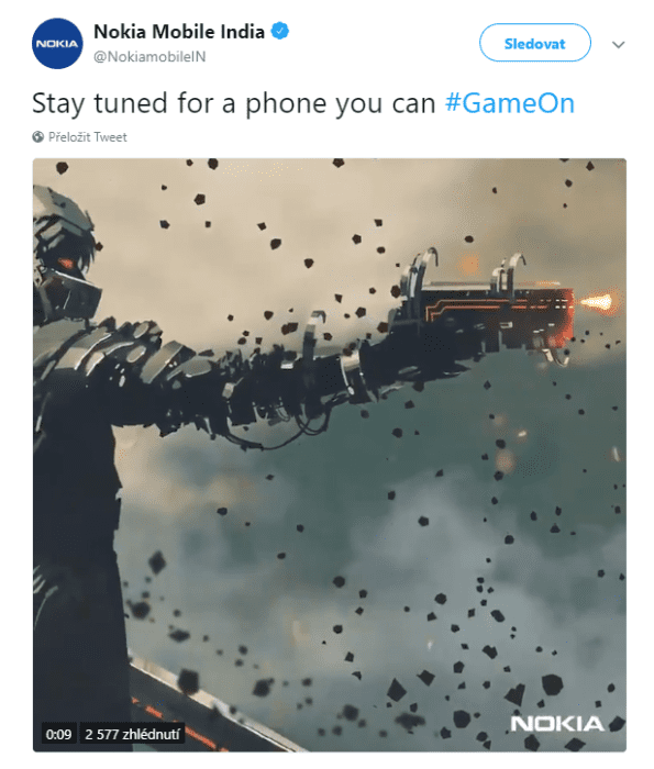 Herní smartphone Nokia v přípravě