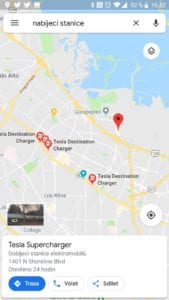 Google Mapy vylepšují filtrování nabíjecích stanic [aktualizováno]