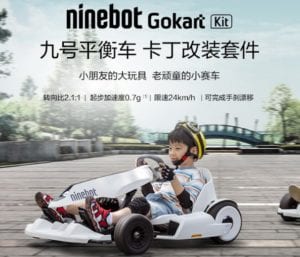 Ninebot Gokart Kit a Uleemark Dupont jsou nezvyklé novinky od Xiaomi