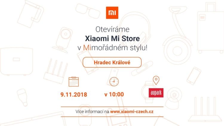 Další Mi Store v České republice bude otevřen 9. 11.