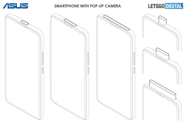 Asus si pohrává s „periskopem“, s dírou v displeji a s výřezem