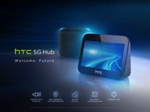 HTC 5G Hub nabízí 5palcový displej, rychlou Wi-Fi a podporu 5G [MWC]