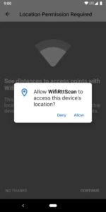 Google vydal aplikaci WifiRttScan pro testovací účely