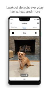 Google uvedl experimentální aplikaci Lookout