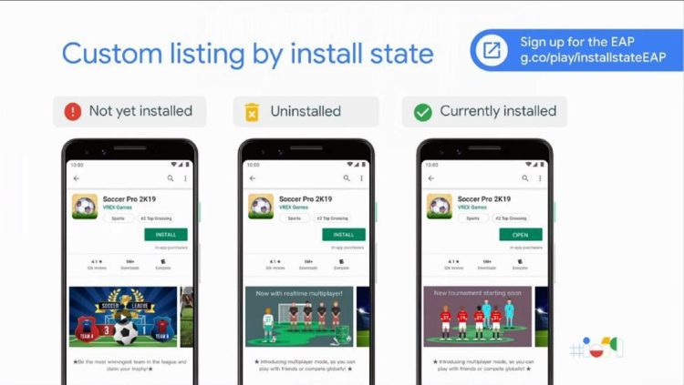 Aplikace pro Android dostanou nové možností aktualizací