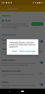 Shazam dostává „bublinu“ pro rozpoznání hudby ve smartphonu