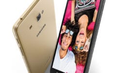 Samsung Galaxy J MAX se sedmipalcovým displejem