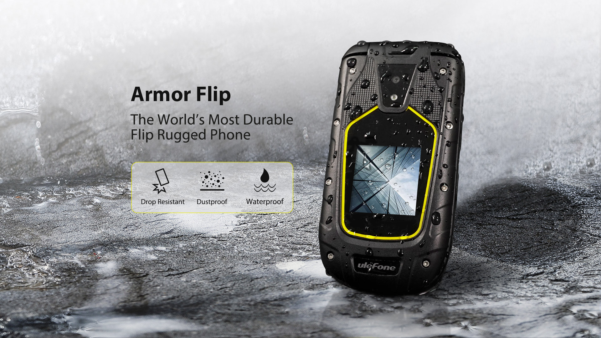 Ulefone Armor Flip – véčko s obrněným tělem