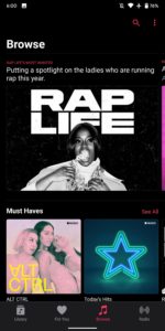 Apple Music pro Android se dočkal funkcí z iOS 13