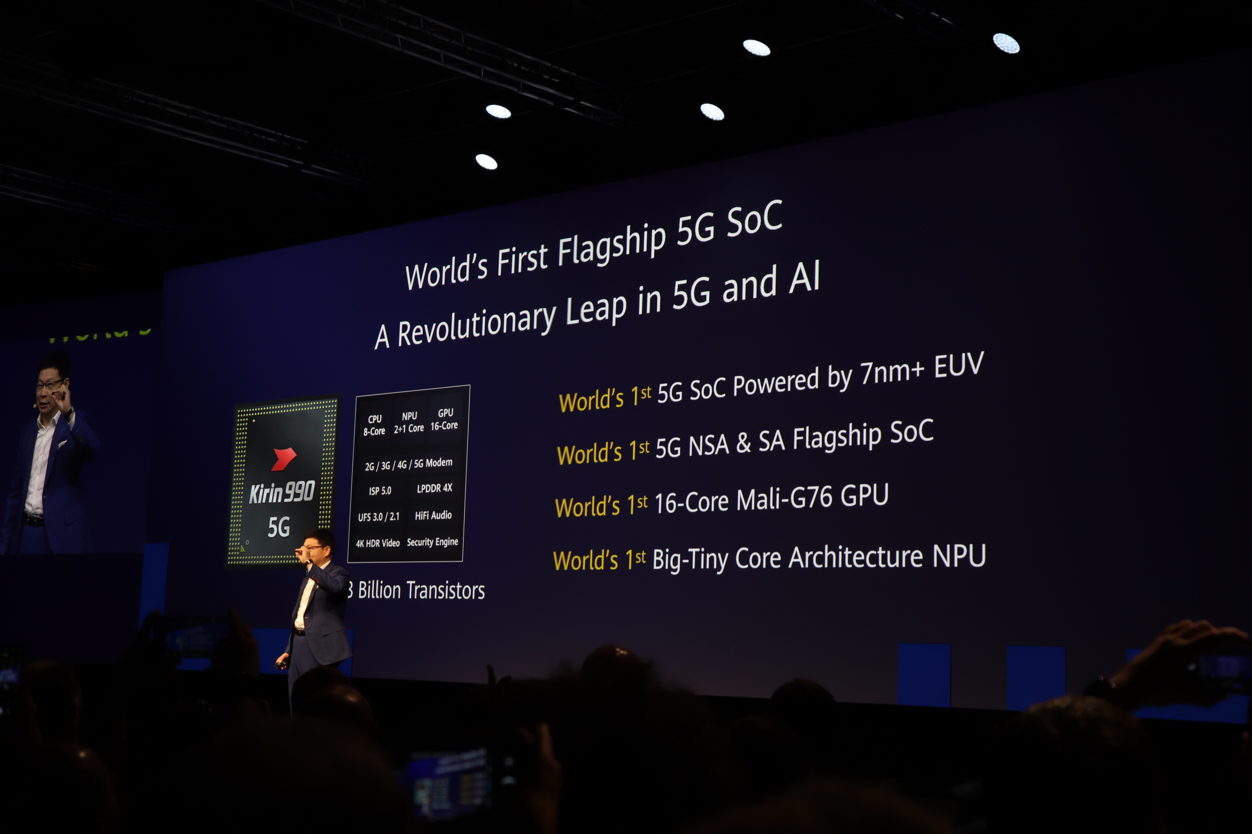 Huawei představilo Kirin 990, procesor pro Mate 30 [IFA]