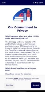 CloudFlare představil Warp, VPN zdarma pro Android i iOS