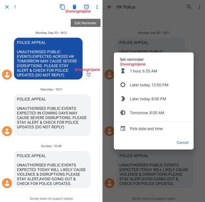 Zprávy pro Android získají připomenutí a nejen to