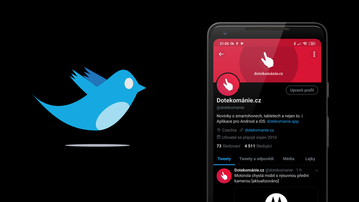 Twitter pro Android – tmavý vzhled oficiálně a pro všechny [aktualizováno]