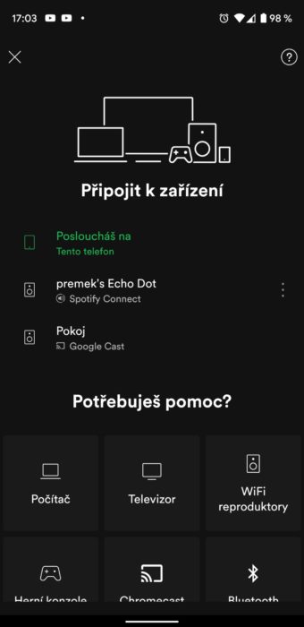Spotify Free nově pro Alexu, Bose a Sonos