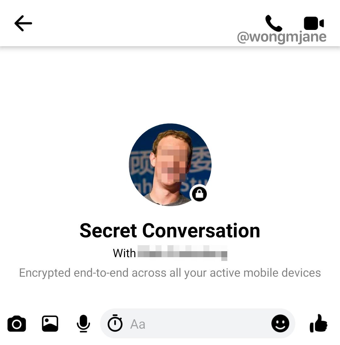 Chat šifrovaný Používate Facebook