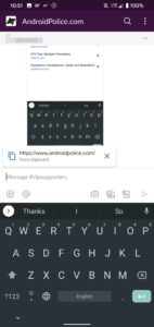 Android 10 nabídne úpravu pro schránku při kopírování