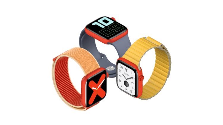 Apple Watch Series 5 (PRODUCT)RED na obzoru