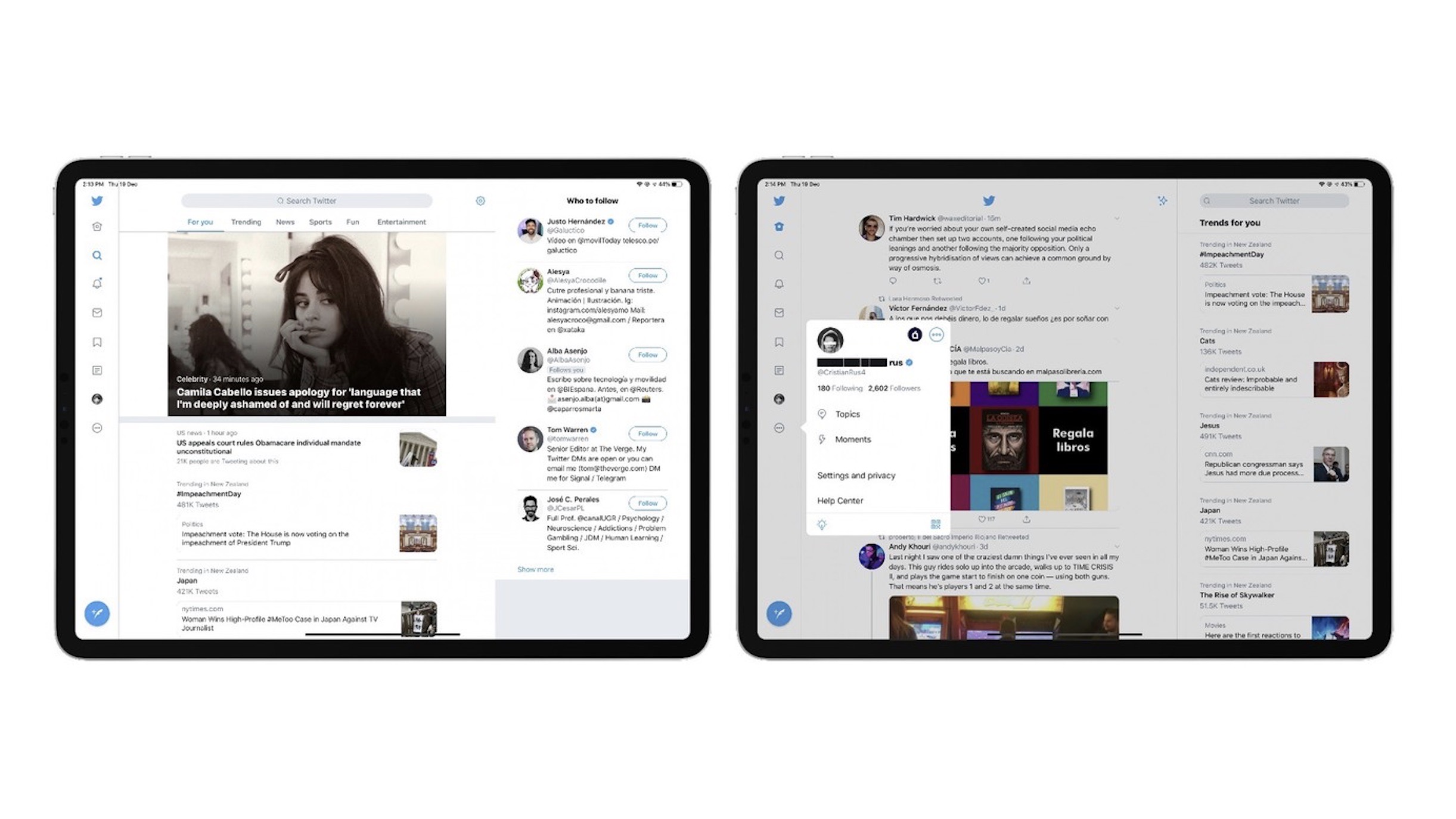 Twitter pro iPad nabídne upravené uživatelské rozhraní