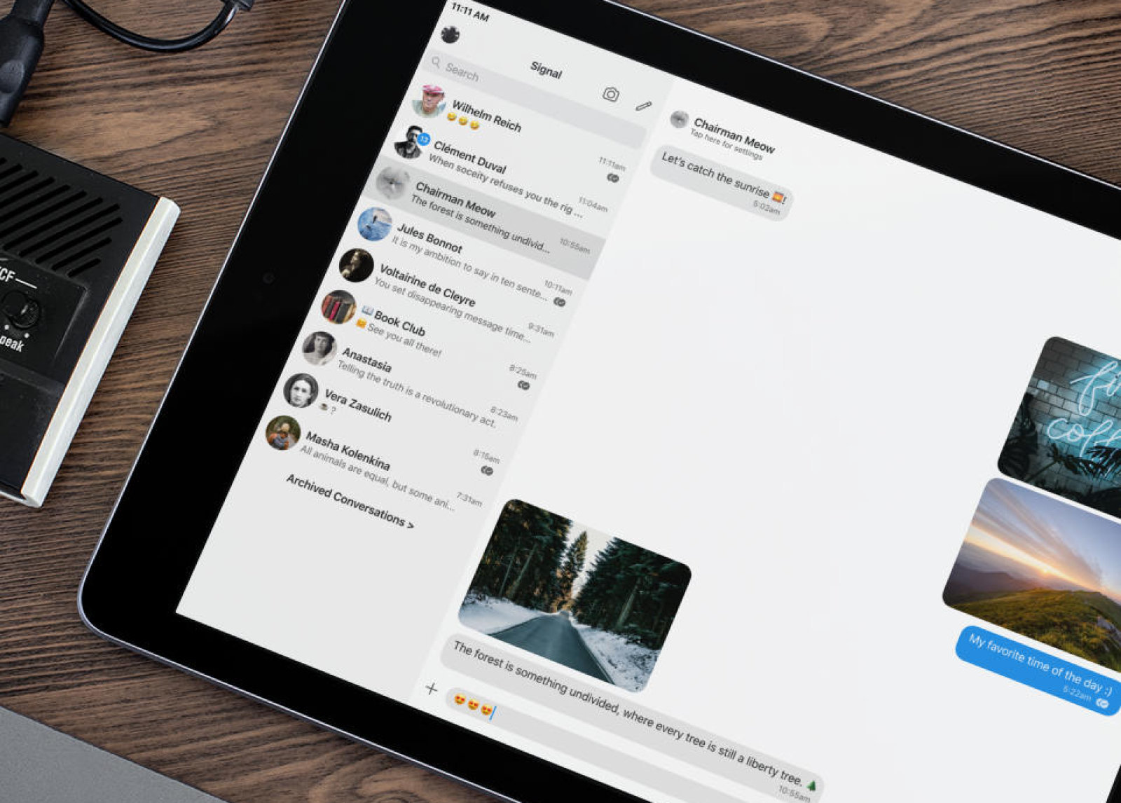 Aplikace Signal nyní podporuje iPad