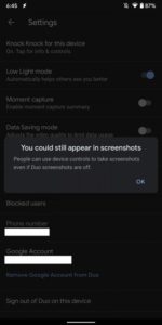 Google Duo dostane novou funkci na zachycení momentů