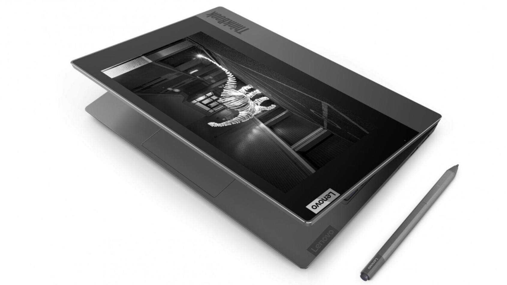 Lenovo představilo notebook ThinkBook Plus s e-ink displejem [CES]