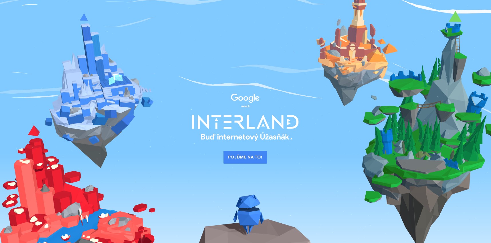 Google představil hru Interland, učí děti bezpečně používat internet
