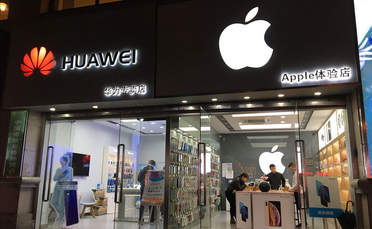 Apple Huawei čína 1216x750x
