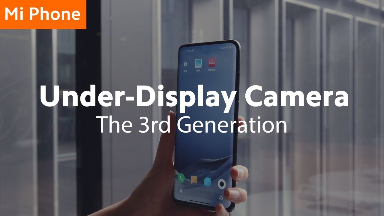 Xiaomi se pochlubilo 3. generací kamery pod displejem